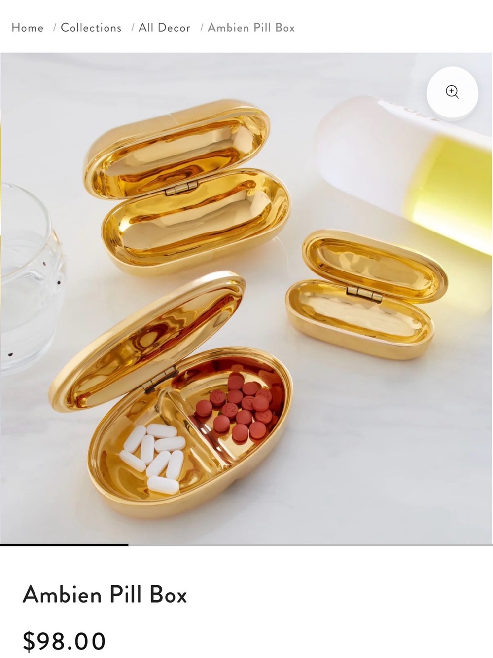 Jonathan Adler Ambien Pill Box - Picture 3 of 9